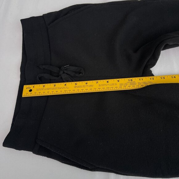 Love Streak Black Fleece Lined Drawstring Waist‎ Pull-On Jogger Pants Women S - Picture 10 of 13